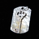 Silver Key Pendant