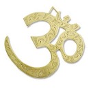 Brass Om 6.5"
