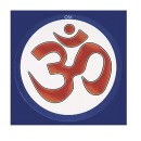Square Om Magnet
