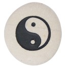 Engraved Rock Yin Yang