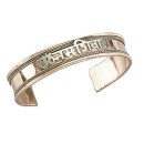 Base Metal Cuff Om Namah Shivaya