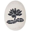 Engraved Rock Lotus