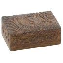 Wood Yin Yang Box