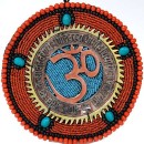 Beaded And Metal Om