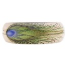 Lucite Painted Peacock Bracelet